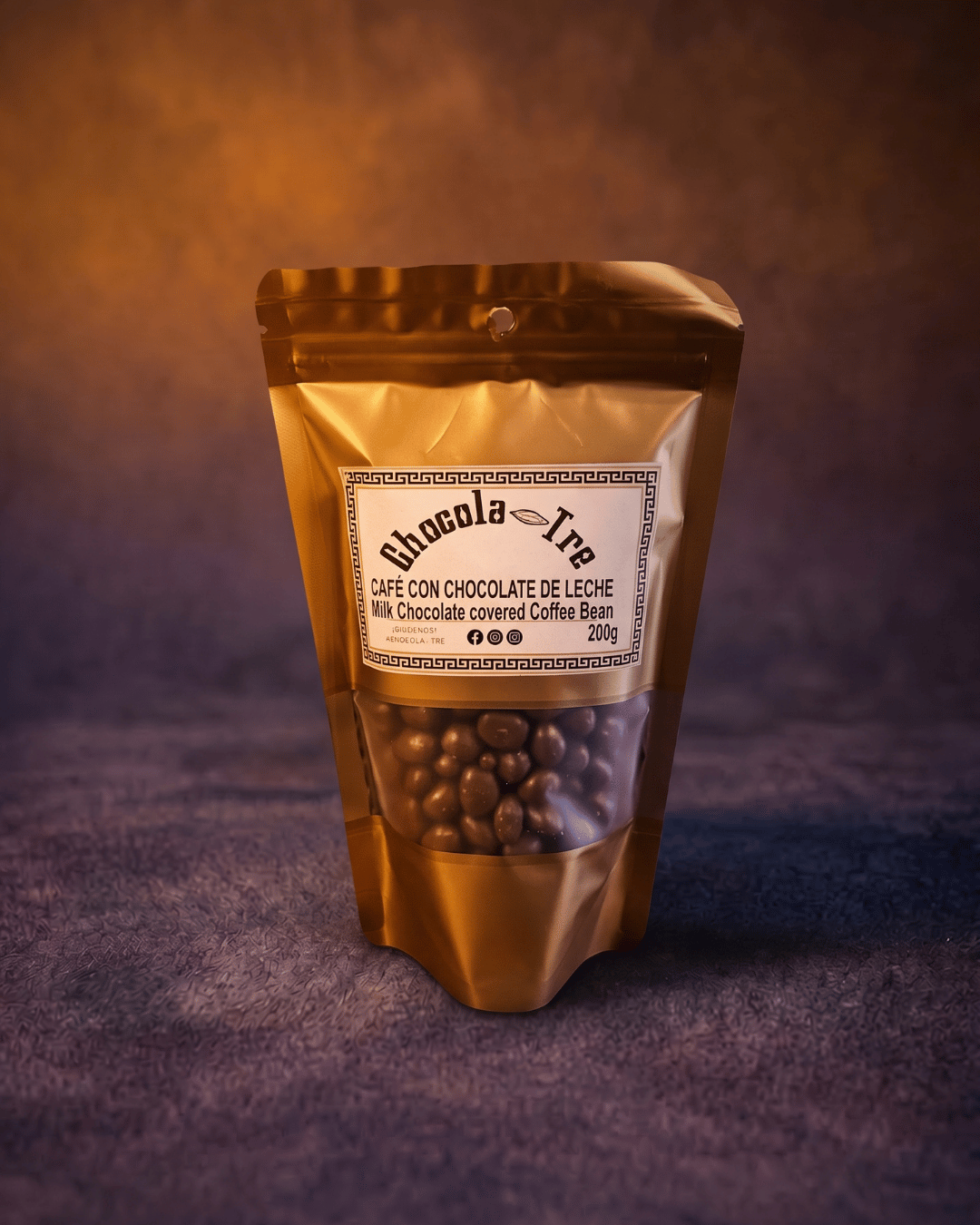 Café Cubierto de Chocolate